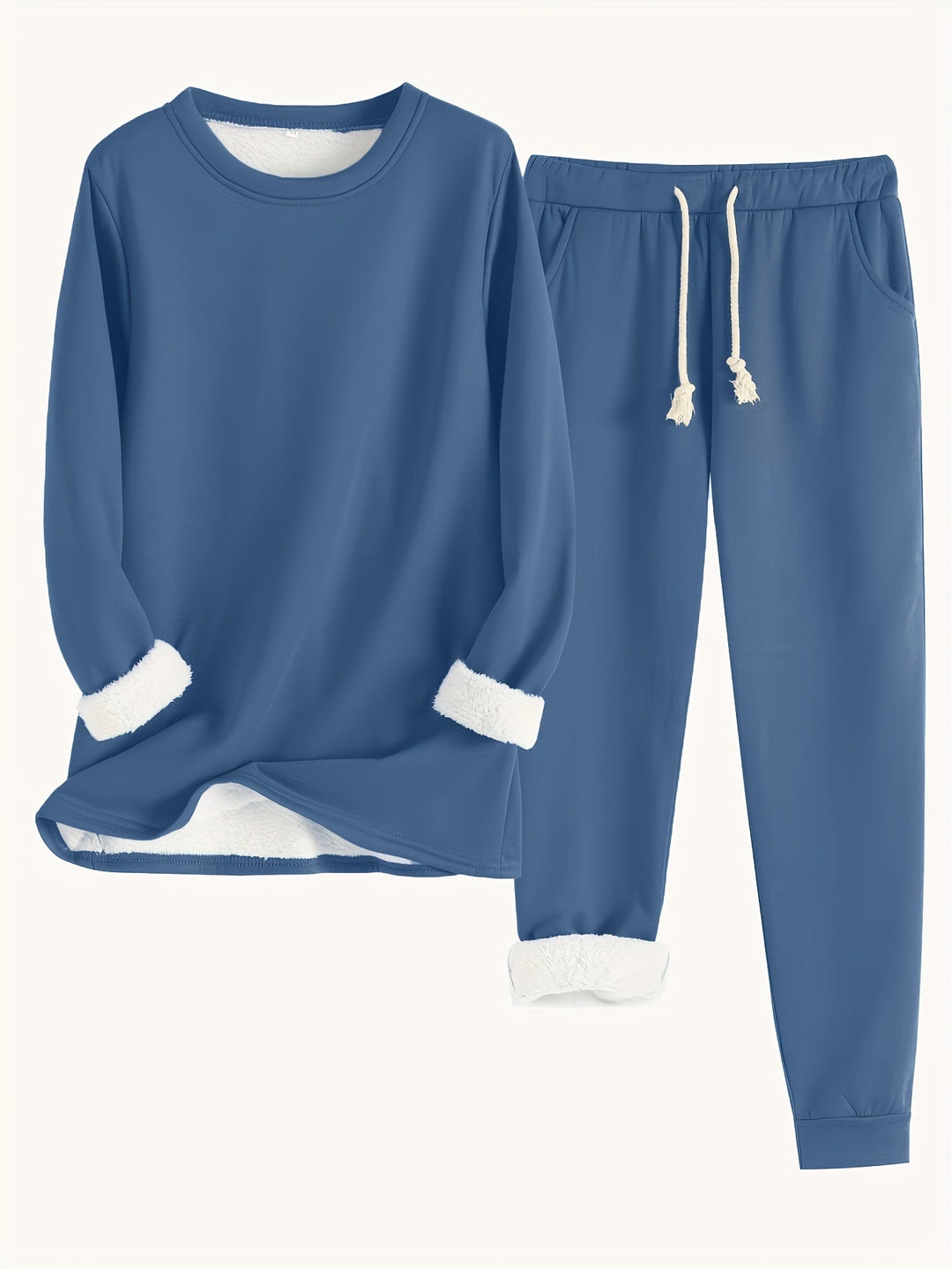 Riley™ - Cozy Fleece-Lined Lounge Set