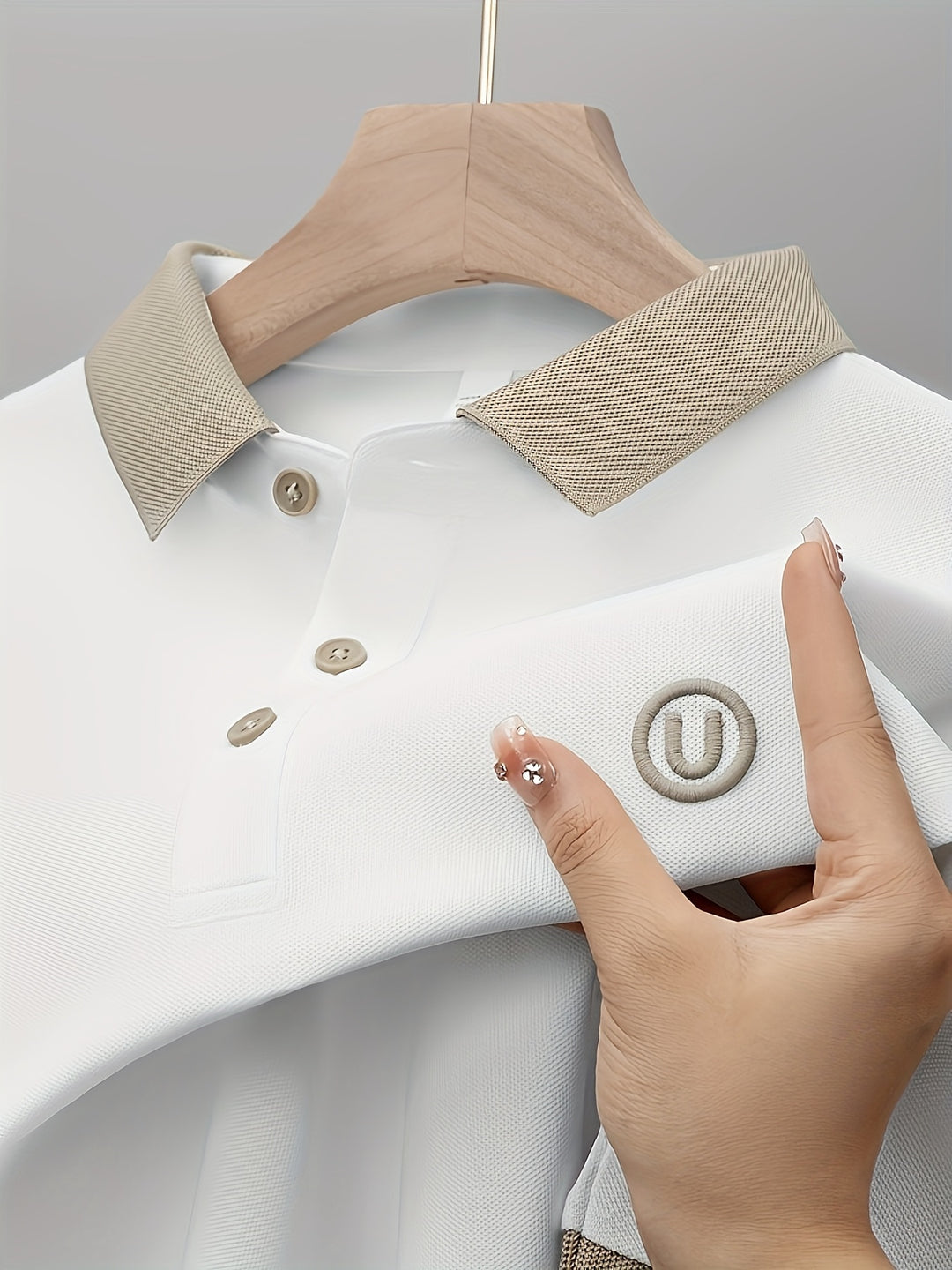 Finn™ - Embroidered Short-Sleeved Polo Shirt