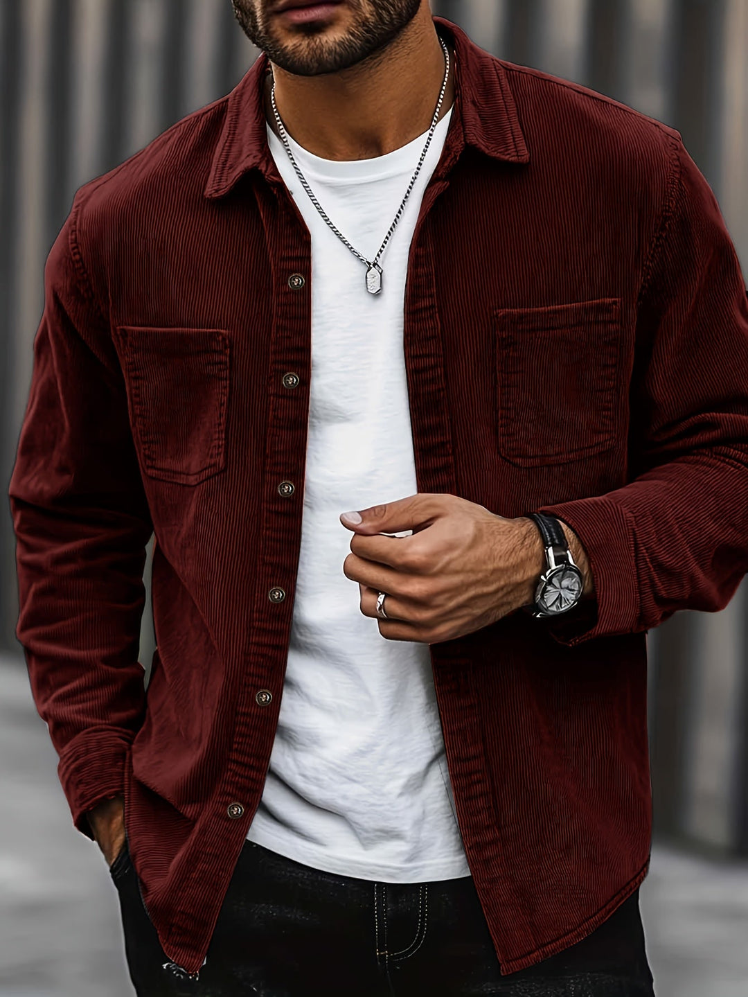 Johan™ - Men’s Corduroy Shirt Jacket