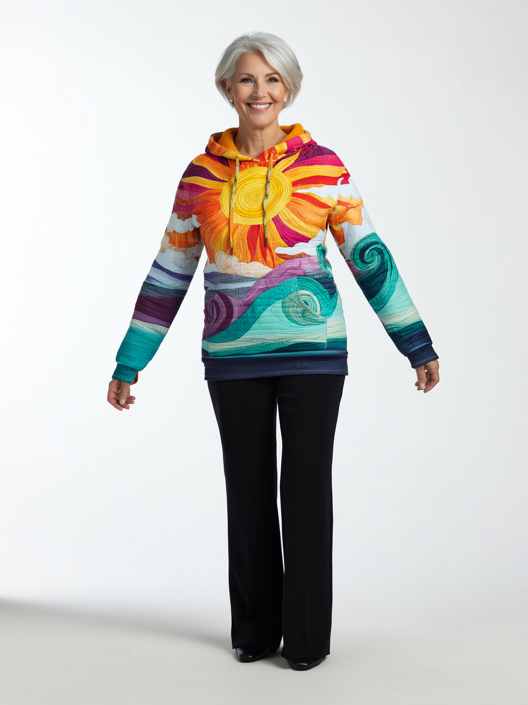 Fallon - Vintage Sunbeam Hoodie