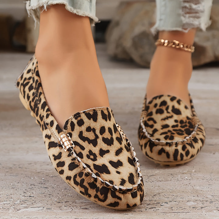 Jennifer | Leopard Print Loafers