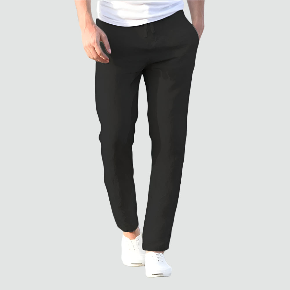 Dylan - Breathable Cotton-Linen Trousers