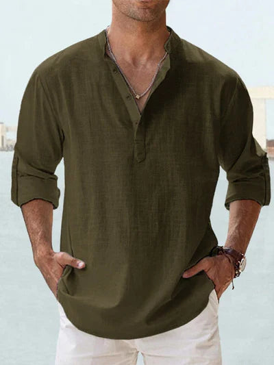 Reid™ - Breathable Linen Shirt