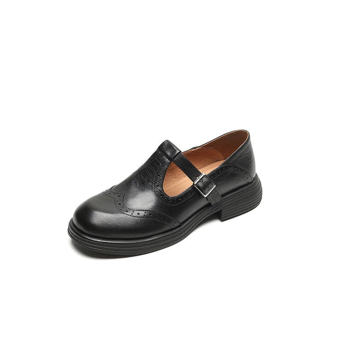 Velda™ - Elegant Leather Mary Janes