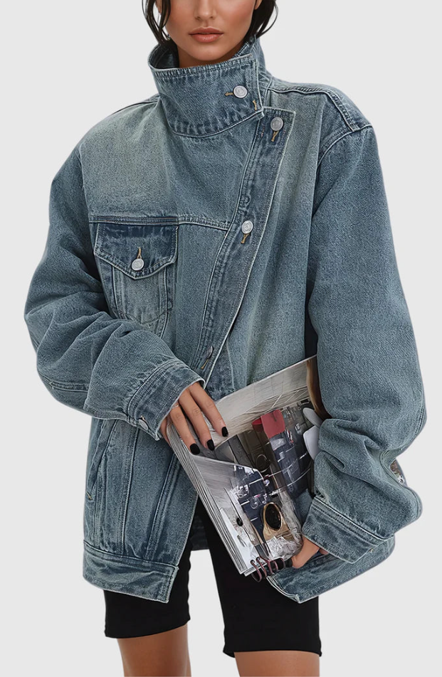 Bella™ - Artistic Denim Jacket