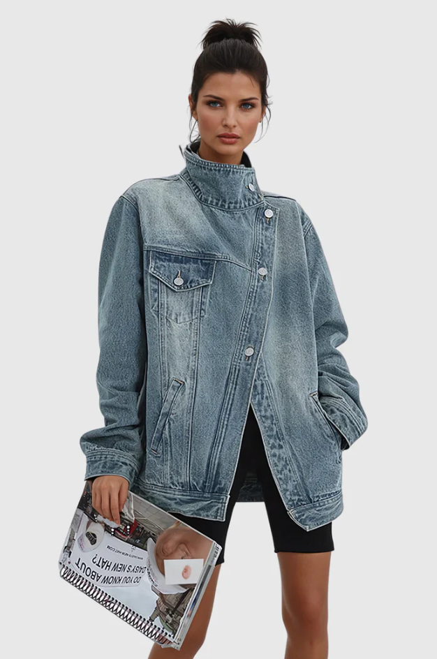 Bella™ - Artistic Denim Jacket