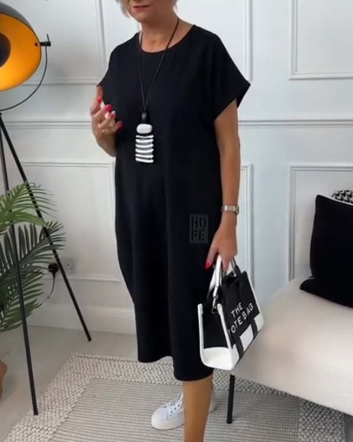 Zuzanna | Airy Summer Dress with Round Neckline