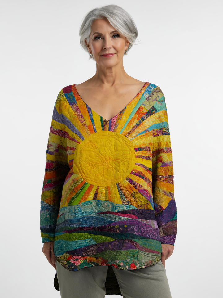 Greer - Cheerful Colorful Blouse