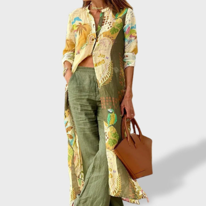 Ines™ - Lightweight Summer Linen Set