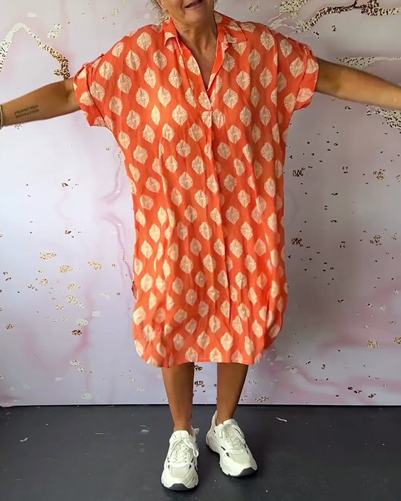 Liora™ - Women’s Lapel Spring Dress