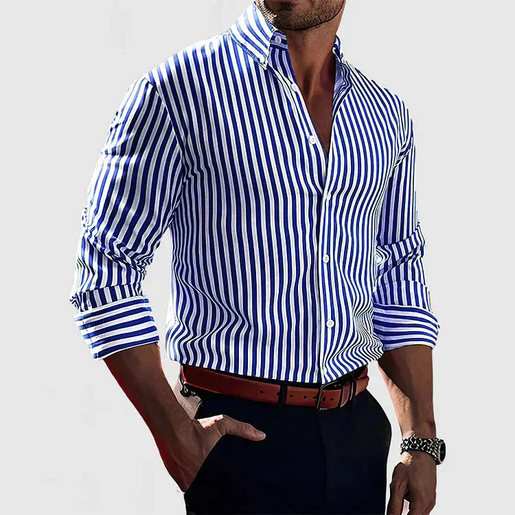 Melker™ – Striped Men's Shirt