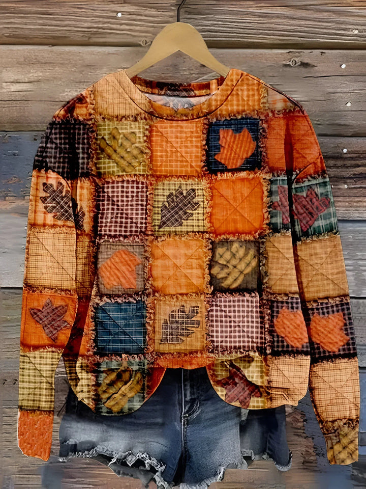 Juniper - Soft Patchwork Sweater