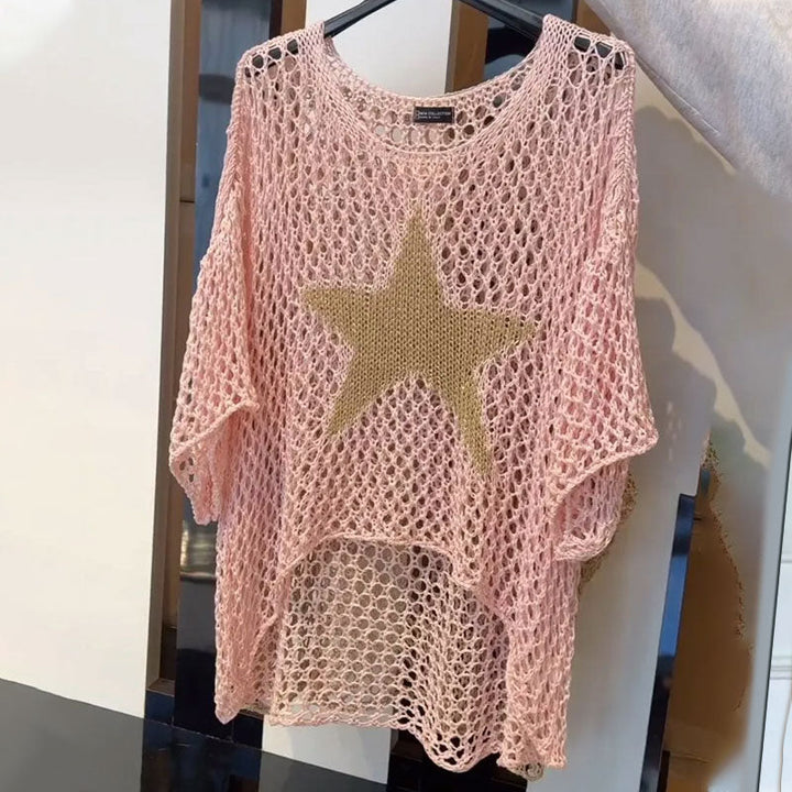 Jiah™ | Starry Knit Top