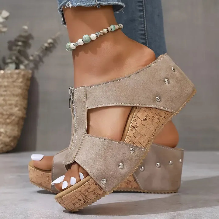 Ofelia™ – Orthopedic Open Toe Wedge Sandals