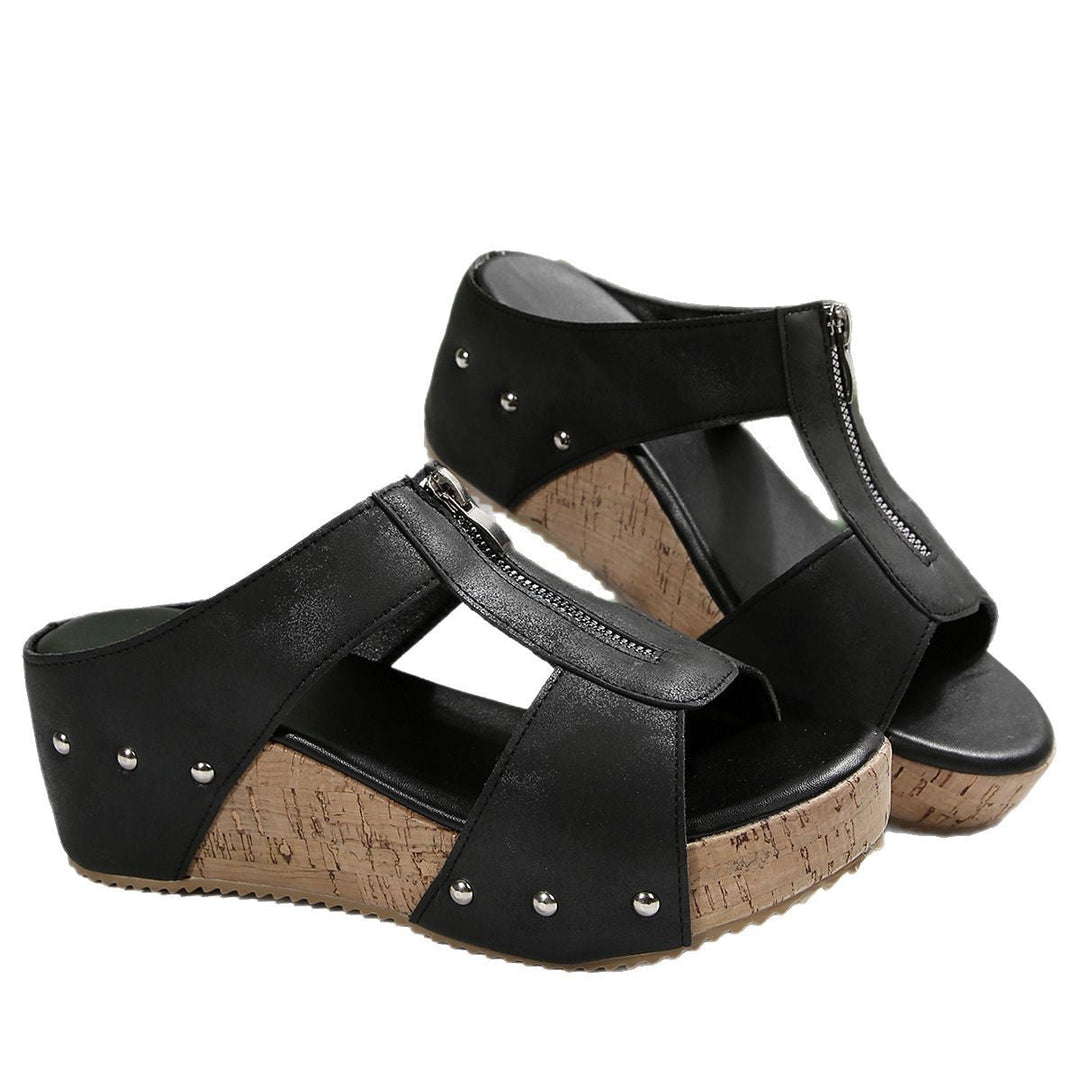 Ofelia™ – Orthopedic Open Toe Wedge Sandals