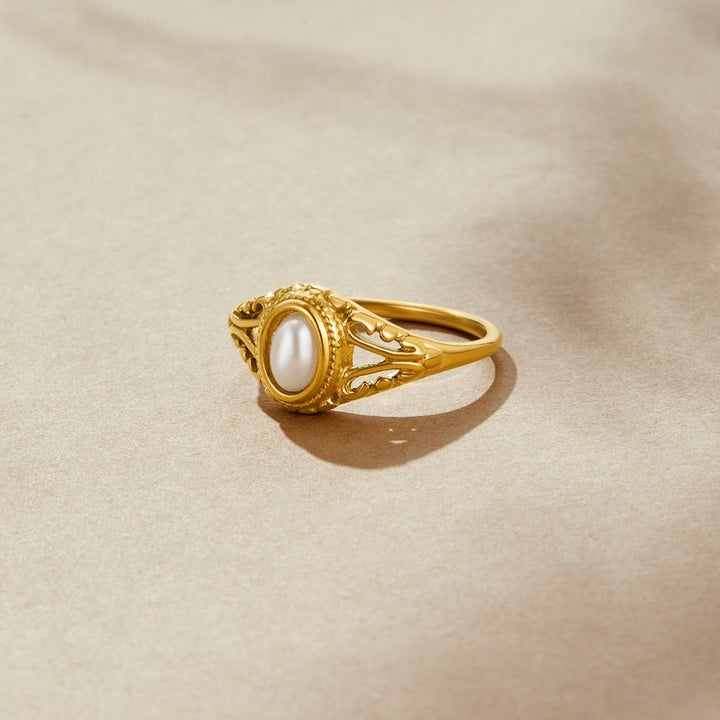 Aitana - Vintage Pearl Ring