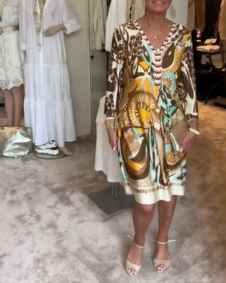 Mariane™ | Vintage Print Dress