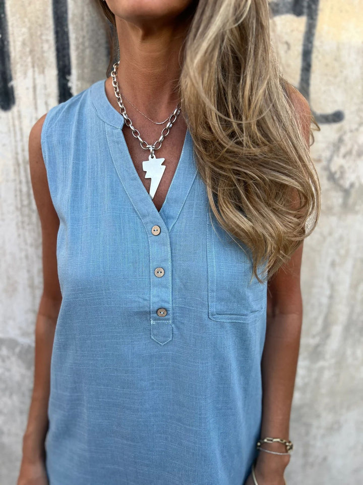 Macy™ - Comfy Cotton and Linen Summer Dress