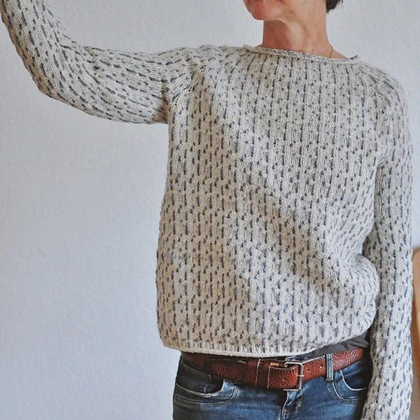 Kristine™ - Cozy Textured Knit Sweater