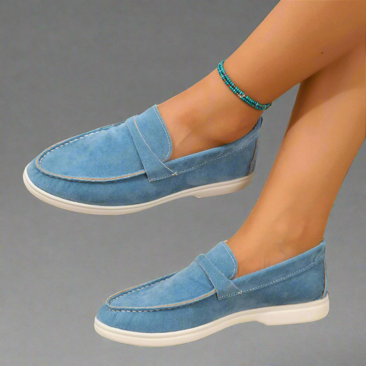 Hannah | Elegant Suede Moccasins