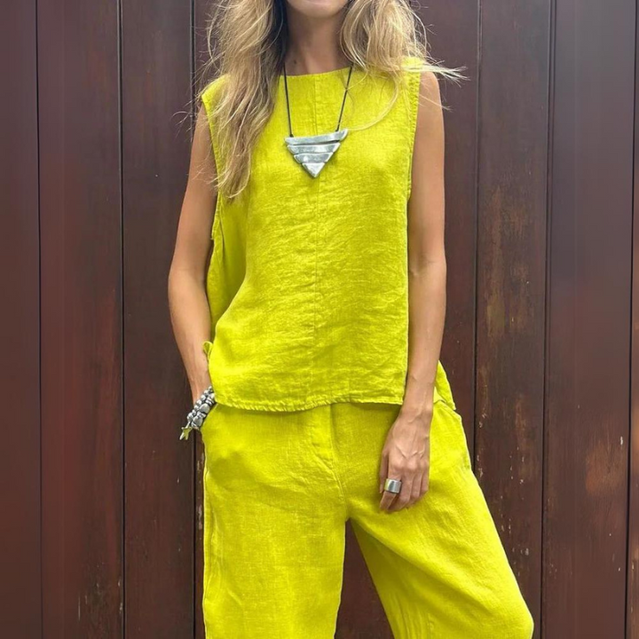 Janice™ – Stylish Cotton Summer Set