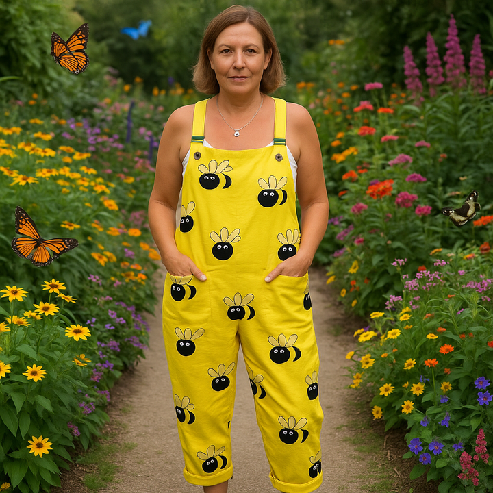 Women's Wide Leg Jumpsuit - Effortless Comfort & Stylish Floral Print