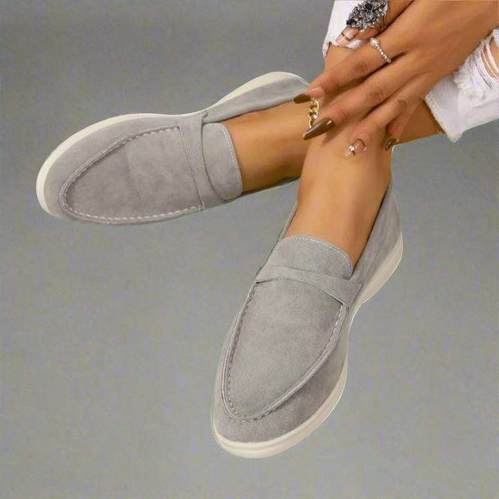 Hannah | Elegant Suede Moccasins