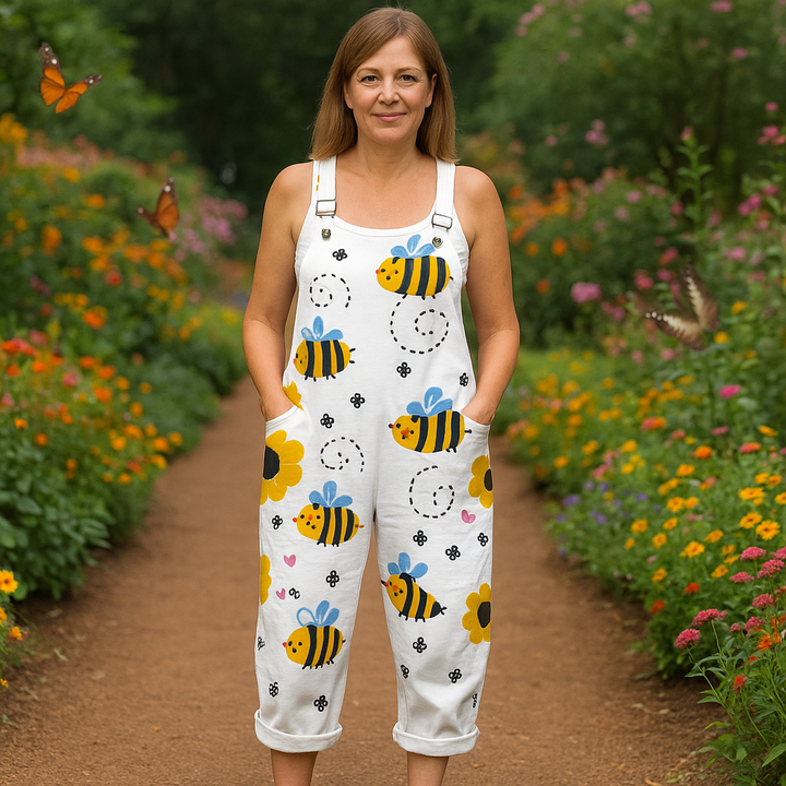 Women's Jumpsuit - Effortless Wide Leg Style & Comfort for Any Occasion