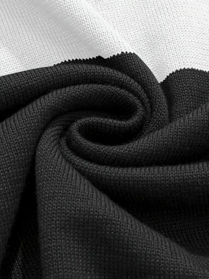 Brit & Boho™️ | The Luxe Colorblock Quarter Zip