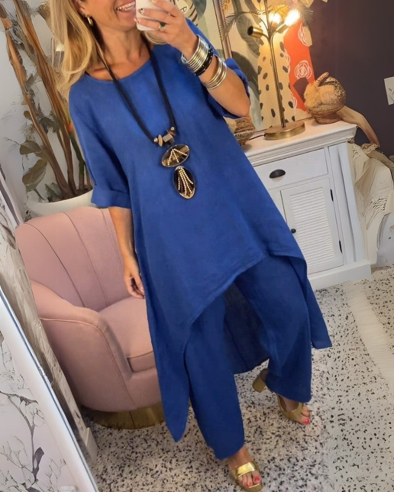 Marila™ - Cotton Two Piece Set