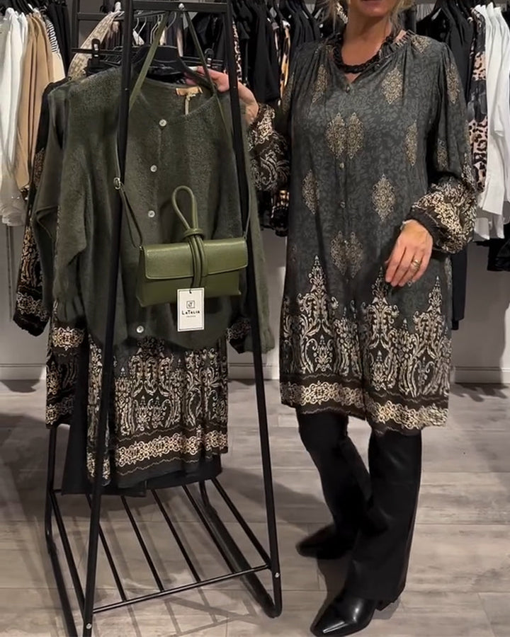 Ilse | Vintage-Inspired Dress with Button Placket