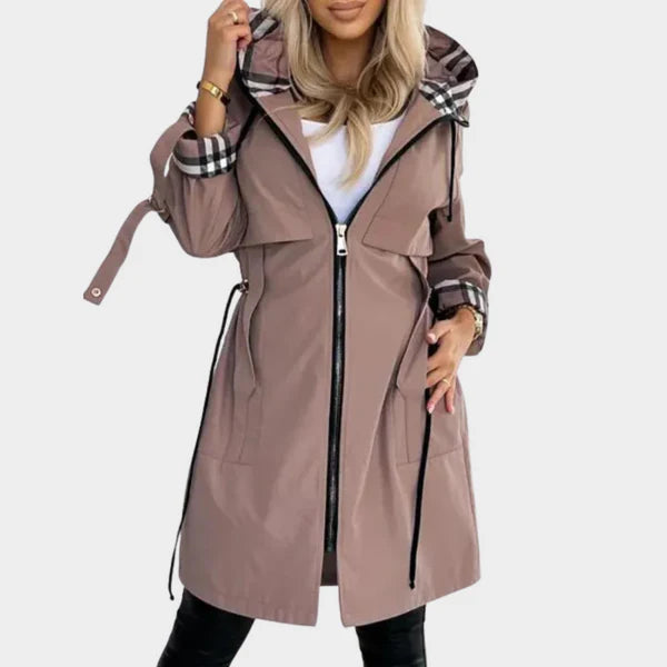 Nathalie™ - Elegant Modern Trench Coat