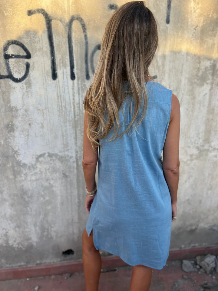 Macy™ - Comfy Cotton and Linen Summer Dress