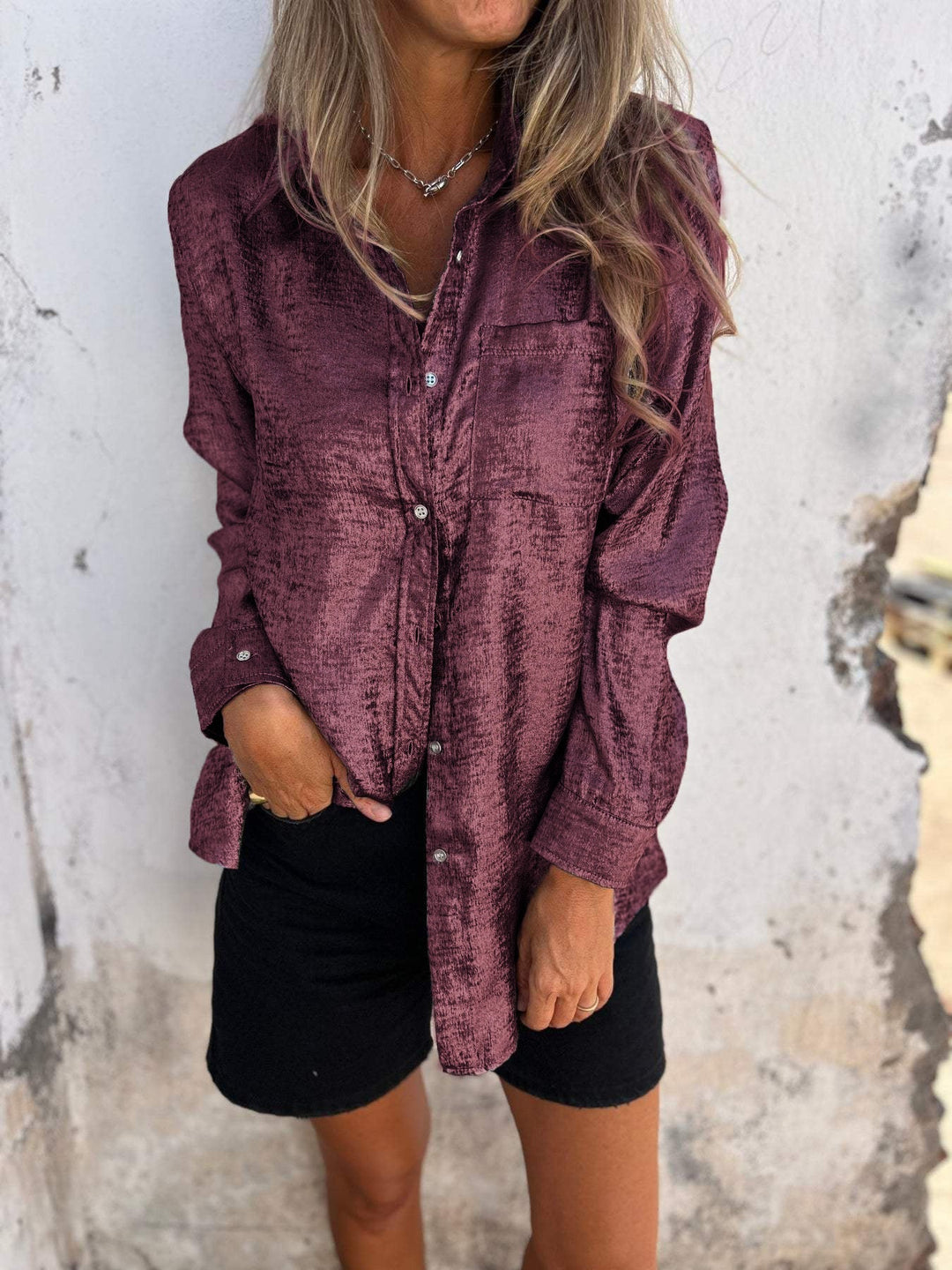 Zella™ | Chic Shimmer Shirt