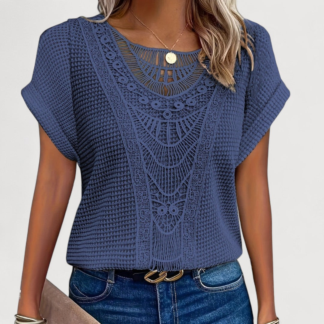 Elena™ - Elegant Summer T-Shirt