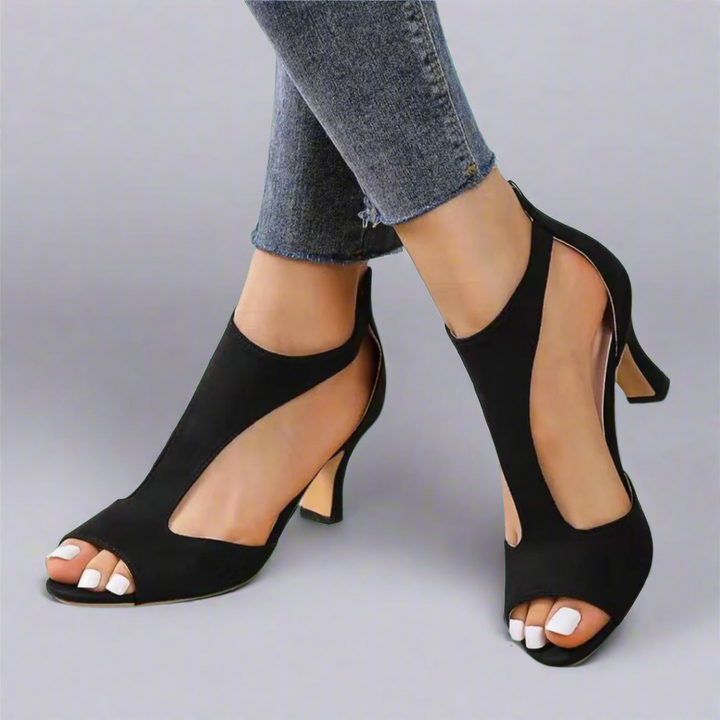 Marga | Orthopedic Sandals with Chic Heel