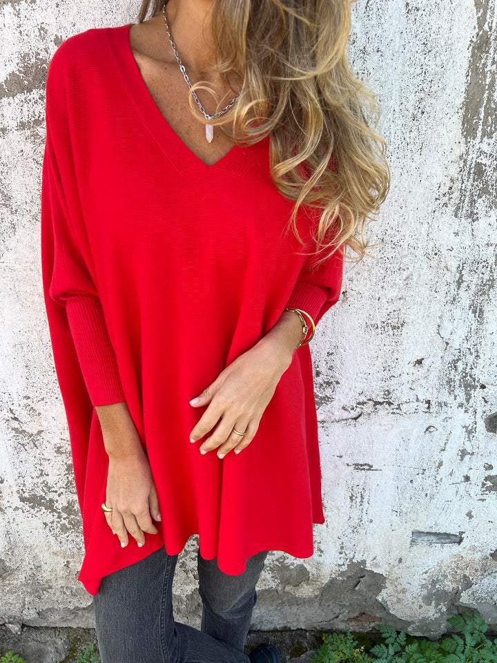 Hannah – V-Neck Sweater