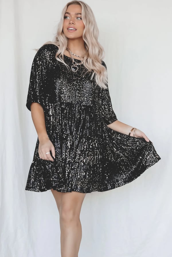 Coco - Sequin Sparkly Mini Dress
