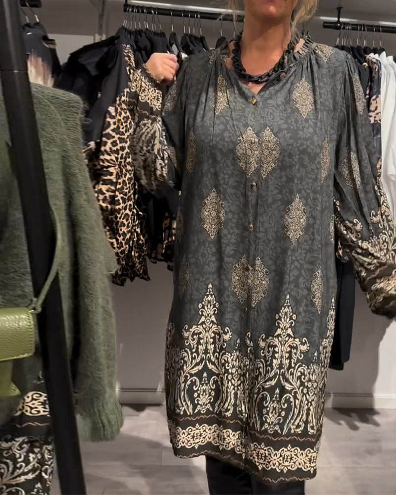 Ilse | Vintage-Inspired Dress with Button Placket