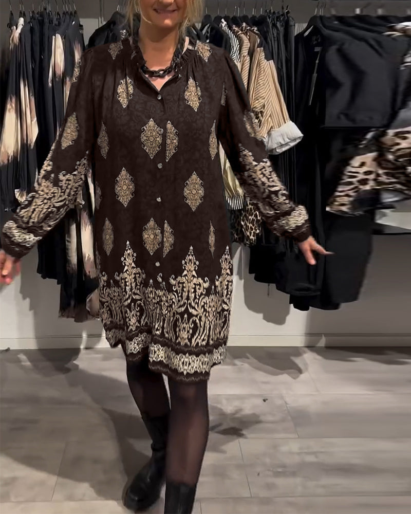 Ilse | Vintage-Inspired Dress with Button Placket