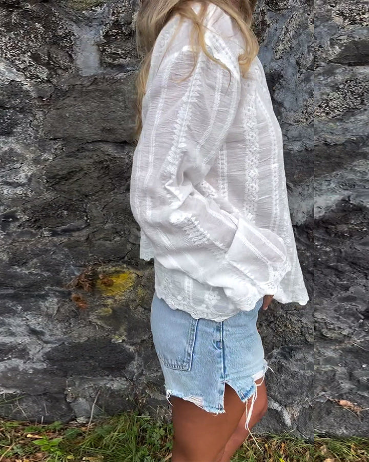 Kathlyn™ | Button-Up Polo Shirt