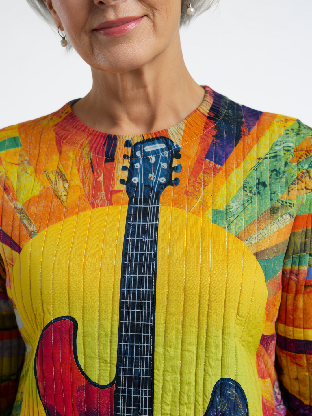 Tatum - Colorful Boho Style Sweatshirt