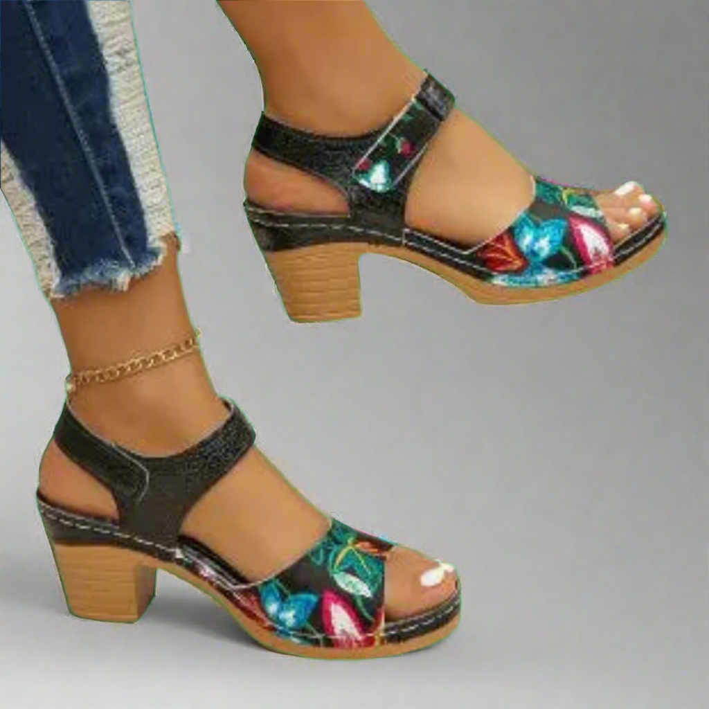 Marisa | Stylish Peep-Toe Sandals