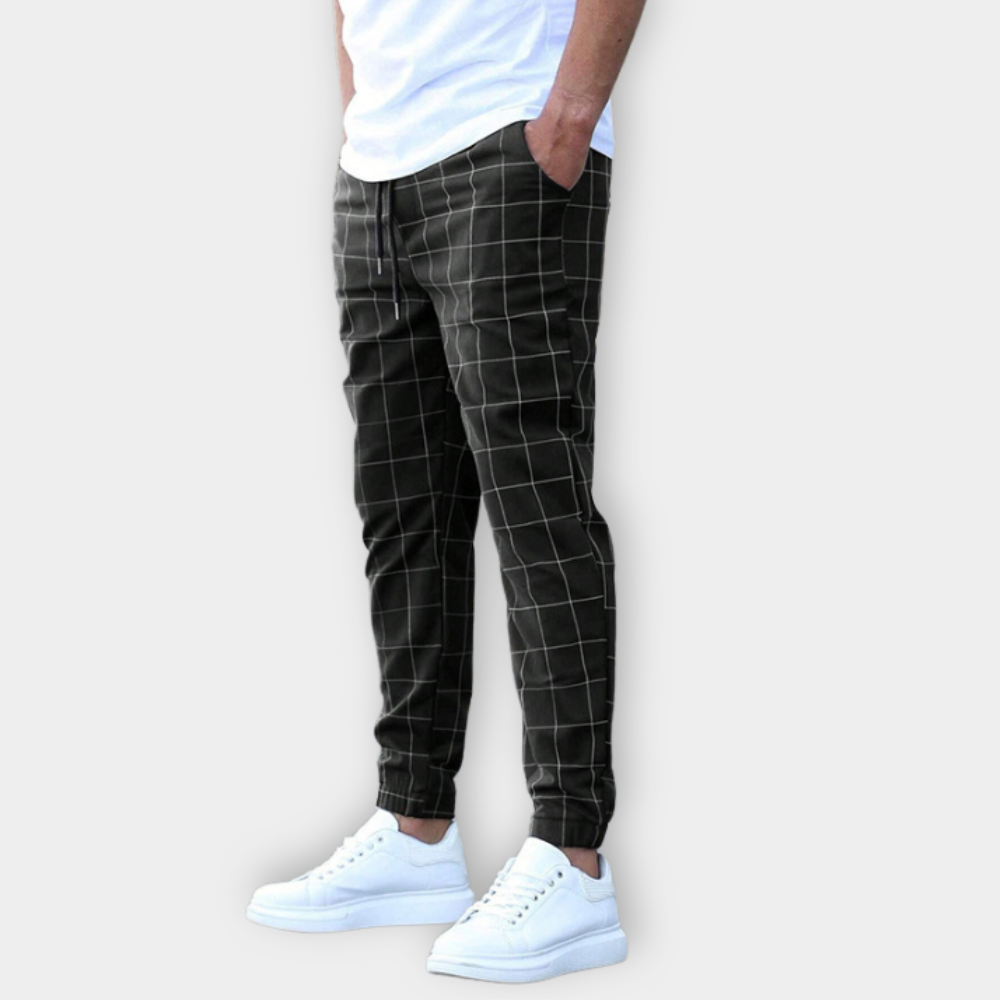 Conrad - Checked Jogger Pants