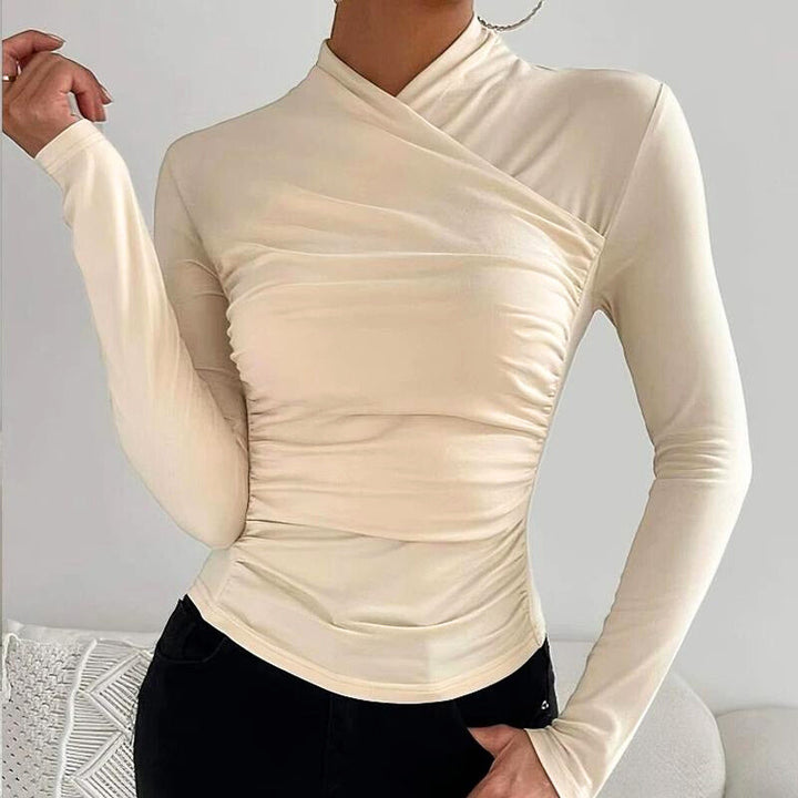 Jane™ | Classic Cross-Neck Top