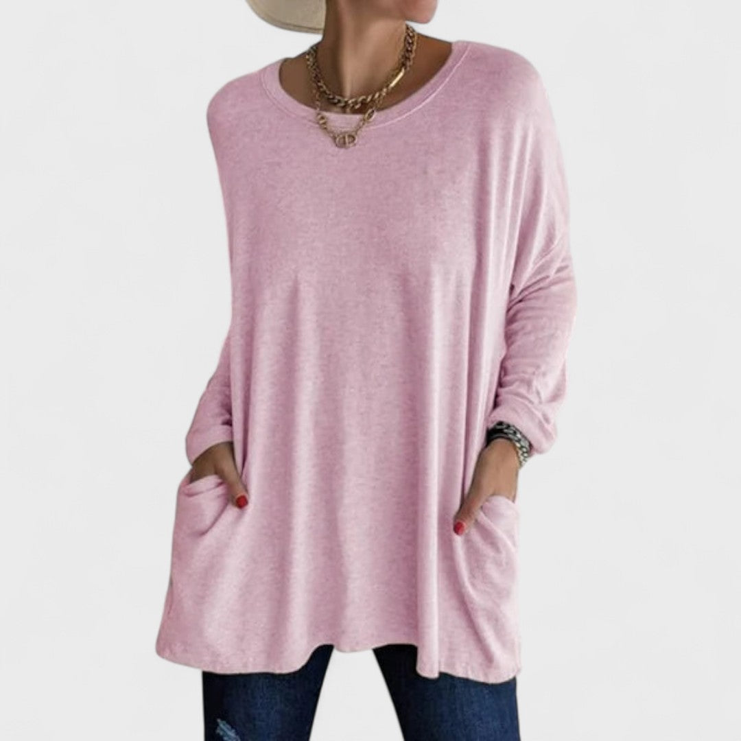Moira – Relaxed Long Sleeve Top