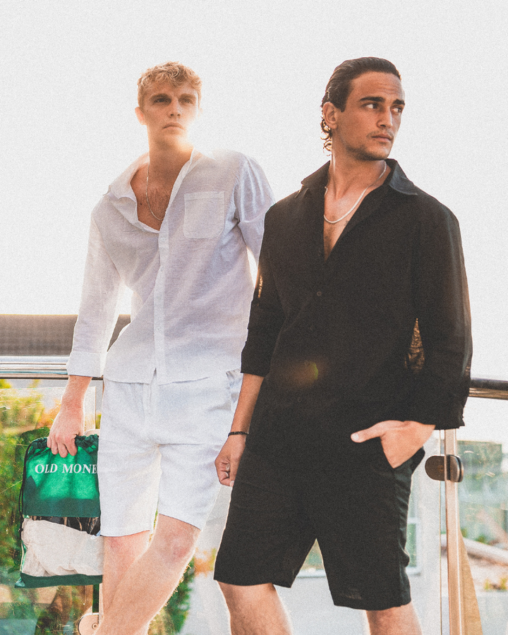 Lorenzo - Linen Summer Shorts