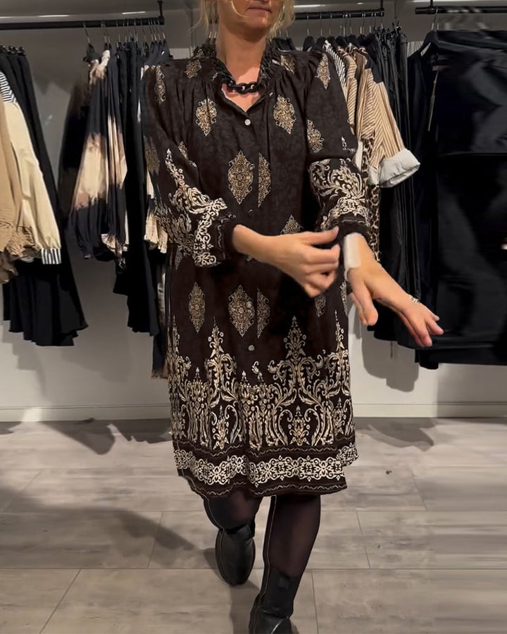 Ilse | Vintage-Inspired Dress with Button Placket