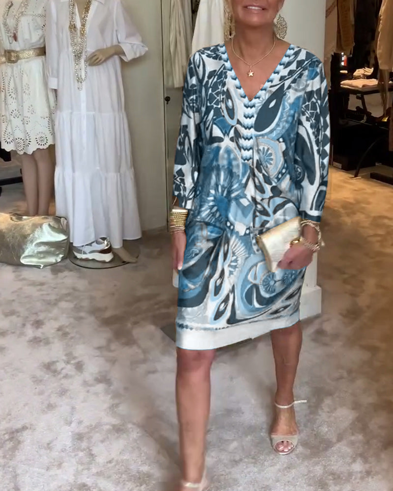 Mariane™ | Vintage Print Dress