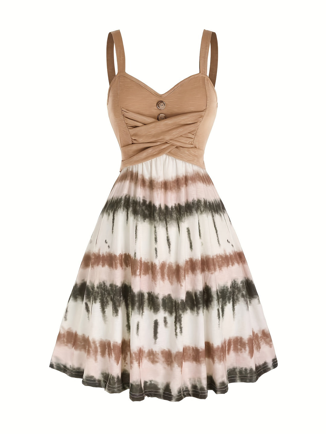Gisele™ - Comfortable Tie-Dye Sleeveless Summer Dress